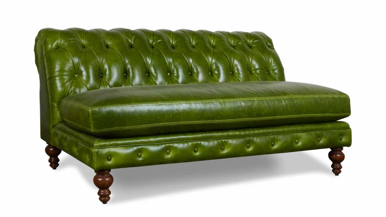 armless leather loveseat black leather tufted classic chesterfield armless leather loveseat cococohome made in usa armless leather loveseat black leather tufted classic chesterfield armless leather loveseat cococohome made in usa