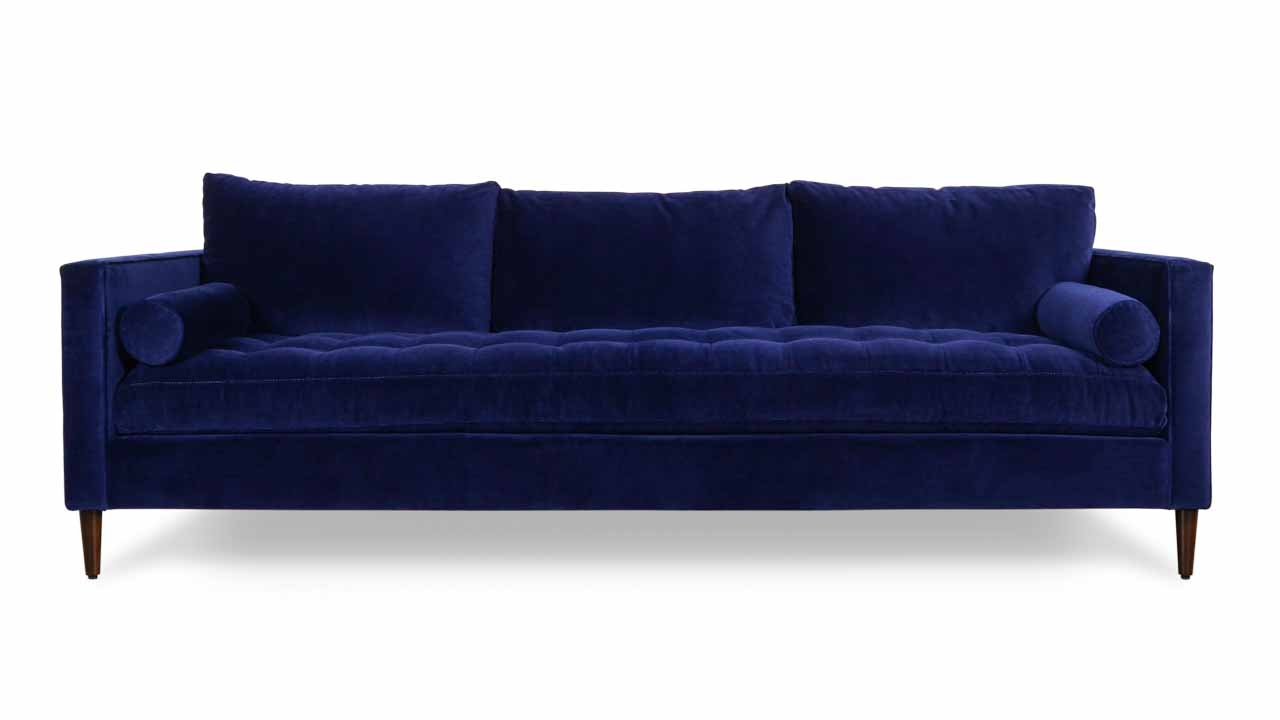 Madison Fabric Sofa 100 x 38 Cannes Lapis