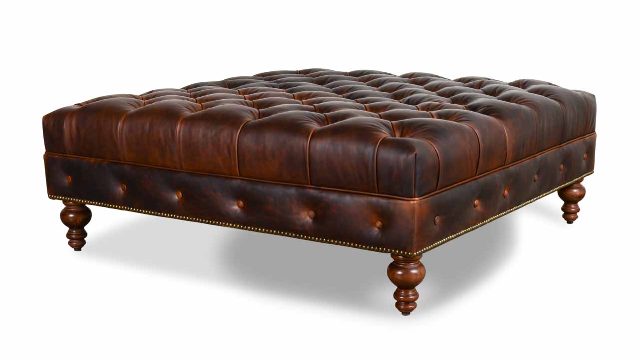 48 Inch Square Ottoman cococohome chesterfield square leather ottoman made in usa 48 Inch Square Ottoman cococohome chesterfield square leather ottoman made in usa